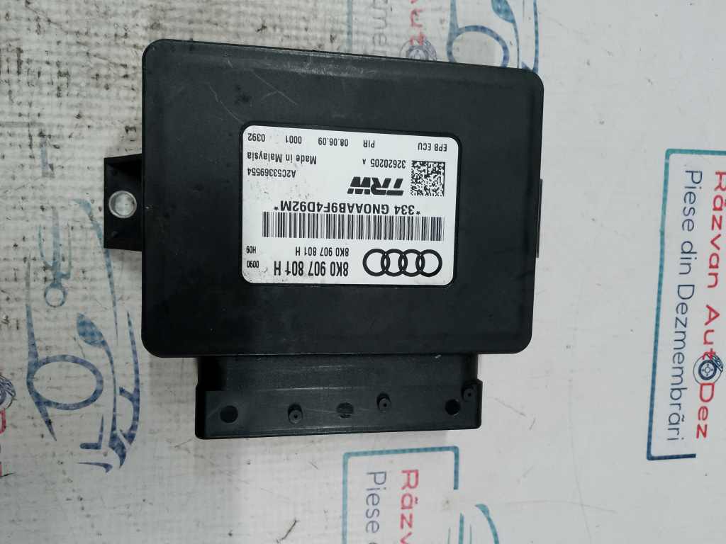 Modul frâna de mana Audi Q5 2.0 Motorina 2009, 8K0907801H