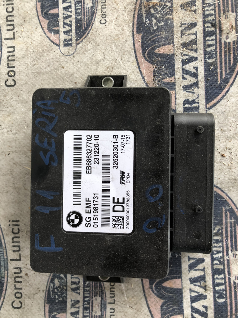 Modul frâna de mana BMW Seria 5 F11 2015, 23122010 / 32620301B