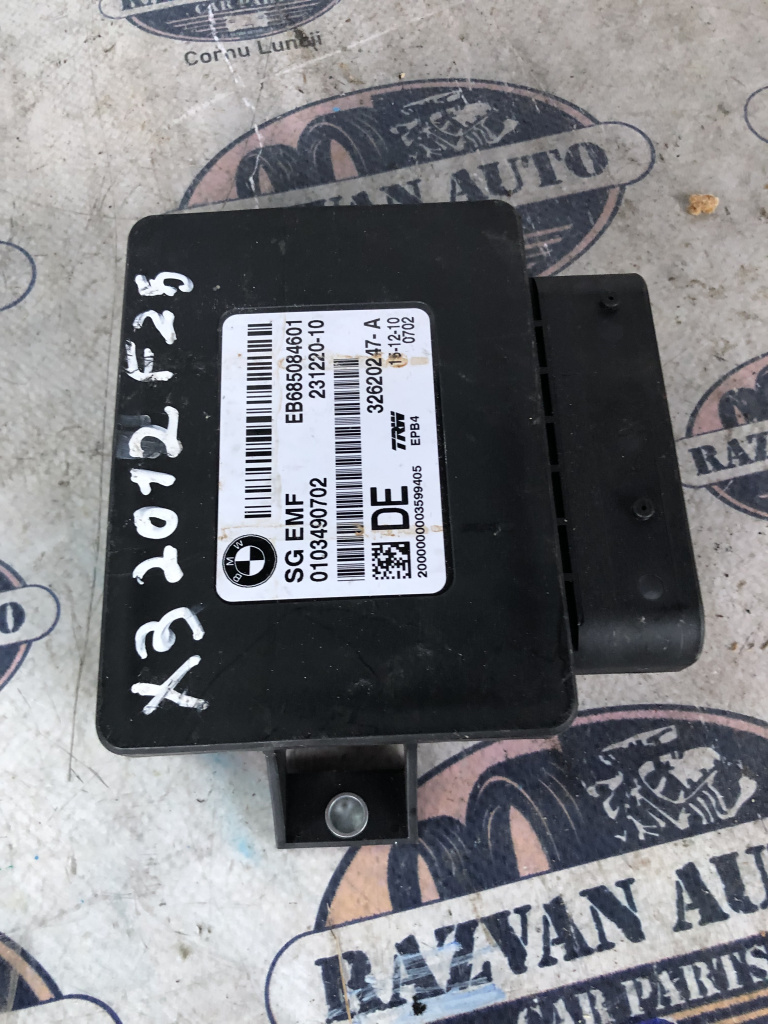 Modul frâna de mana BMW X3 F25 2012, 32620247