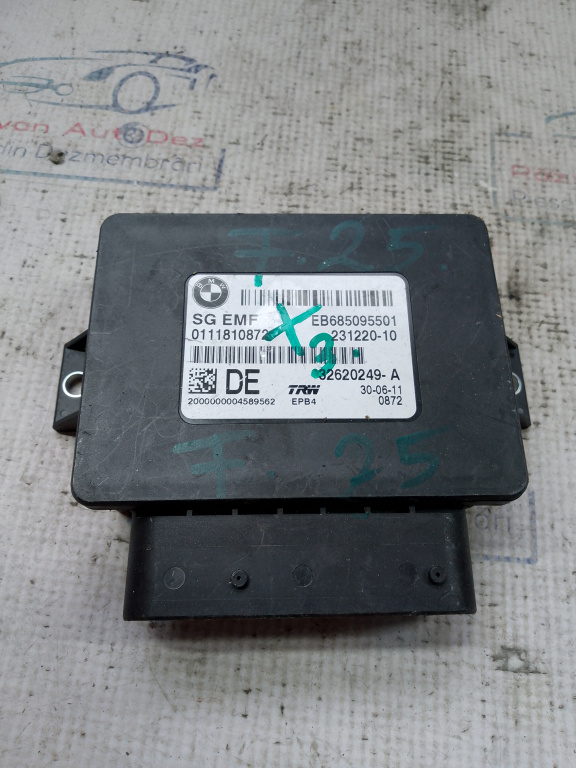 Modul frâna de mana BMW X3 F25 2013, 23122010