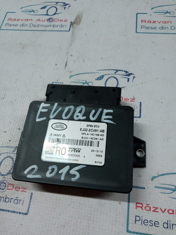 Modul frâna de mana Land Rover Range Rover Evoque 2015, EJ322C491AB