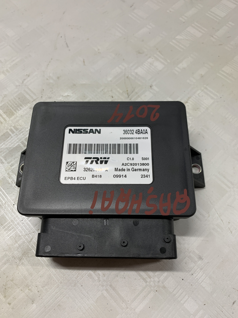 Modul frâna de mana Nissan Qashqai 1.2 Benzina 2014, 360324BA0A