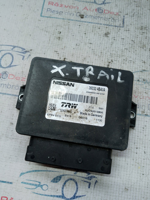 Modul frâna de mana Nissan X-Trail 2015, 360324BA0A