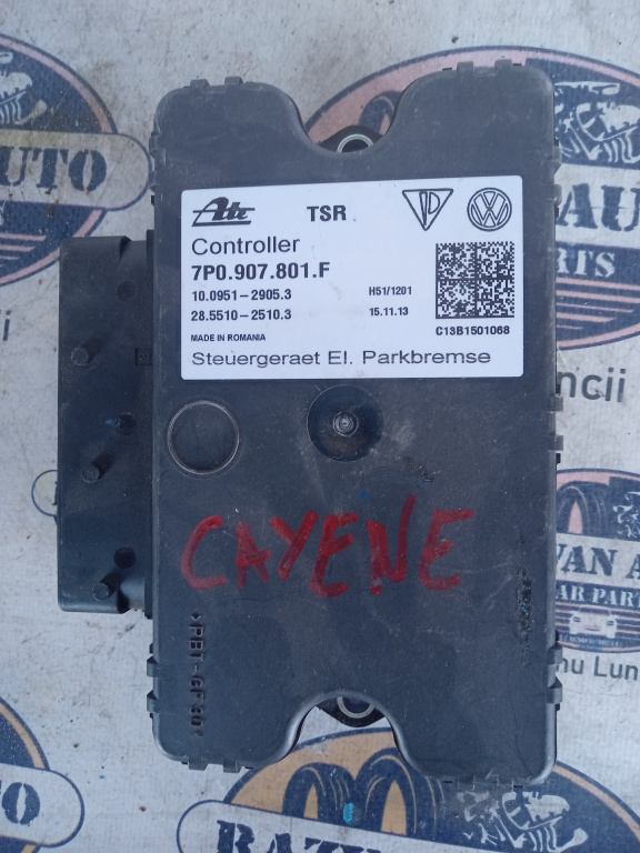 Modul frâna de mana Porsche Cayenne 2013, 7P0907801F