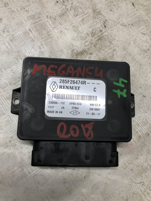 Modul frâna de mana Renault Megane 4 - Motorina 2018, 285F26474R