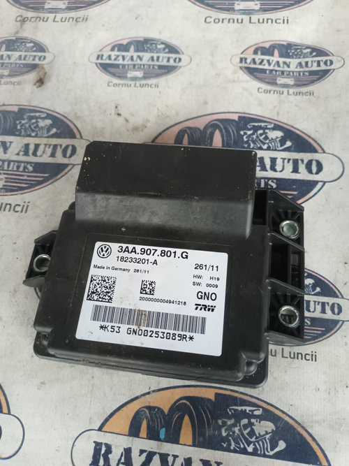 Modul frâna de mana Volkswagen Passat B7 2011, 3AA907801G
