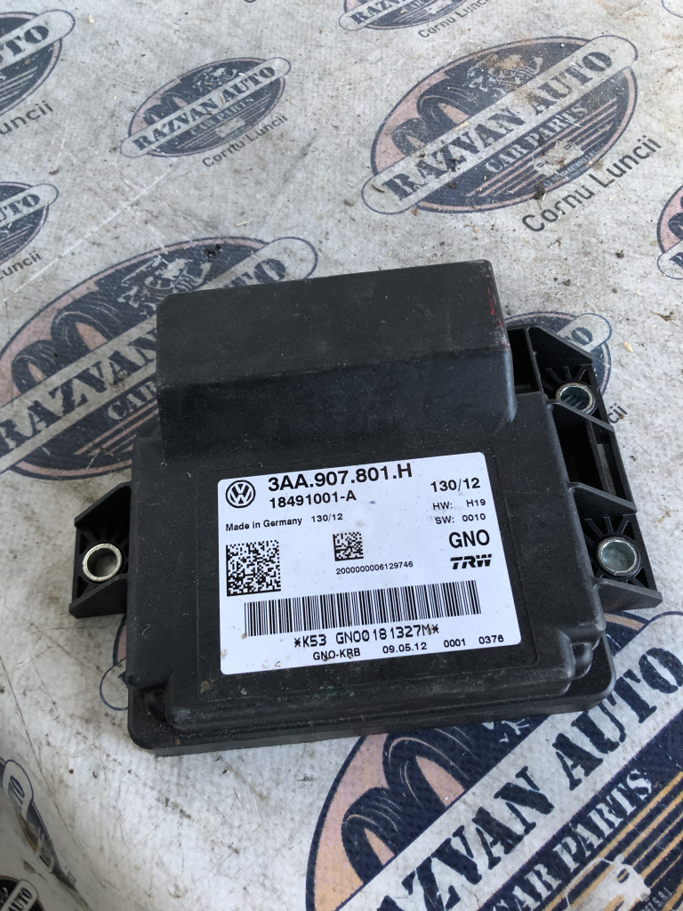 Modul frâna de mana Volkswagen Passat B7 2012, 3AA907801H