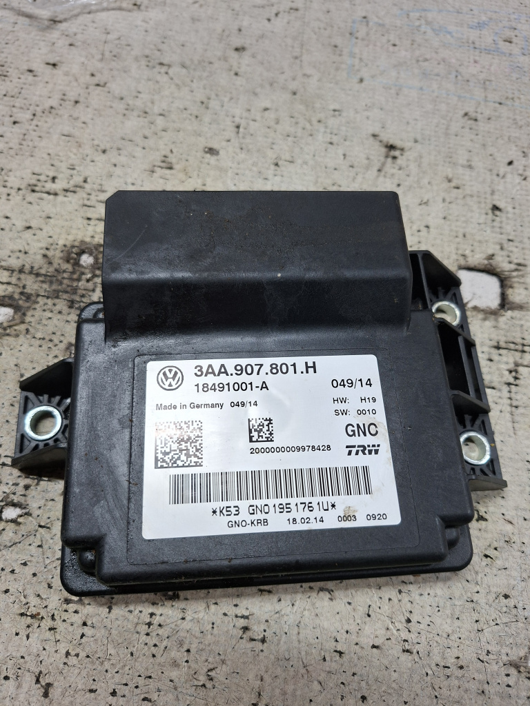 Modul frâna de mana Volkswagen Sharan 2.0 Motorina 2012, 3AA907801H