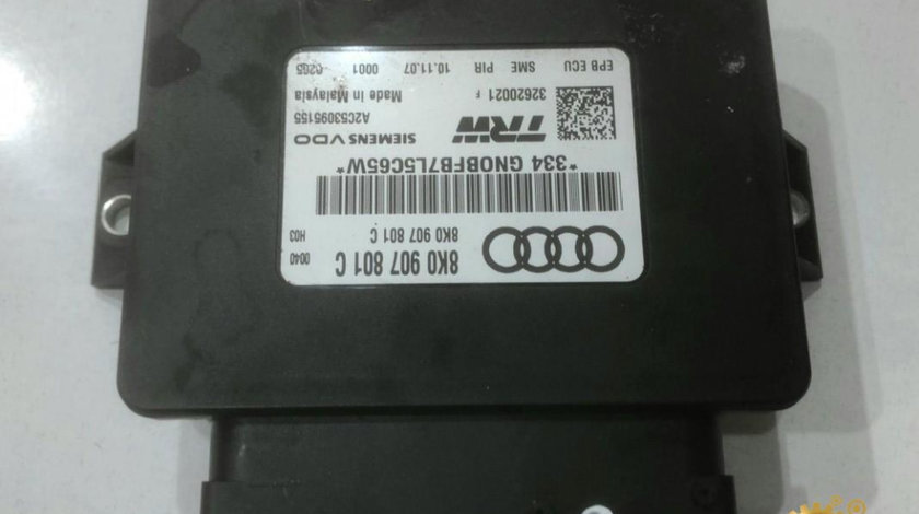 Modul frana de mana Audi A4 (2007-2011) [8K2, B8] 8K0907801C