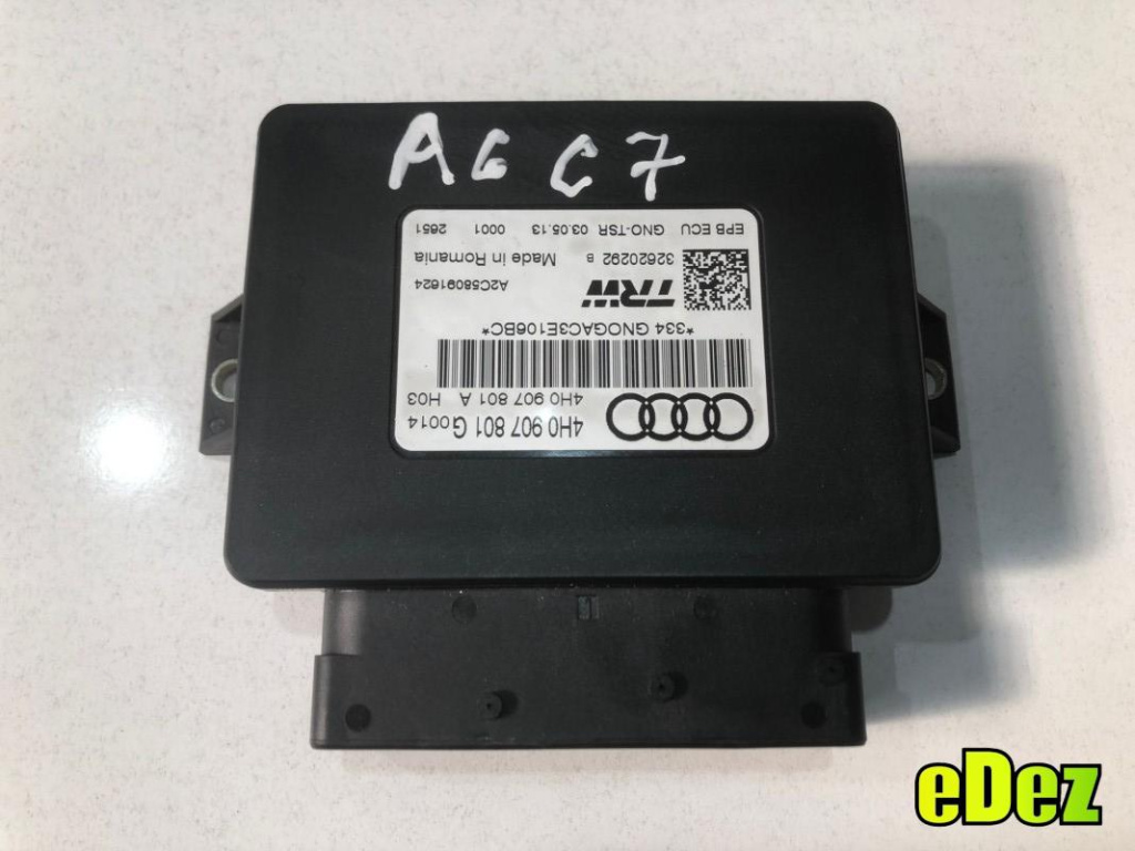 Modul frana de mana Audi A7 (2010-2018) [4g] 4h0907801g