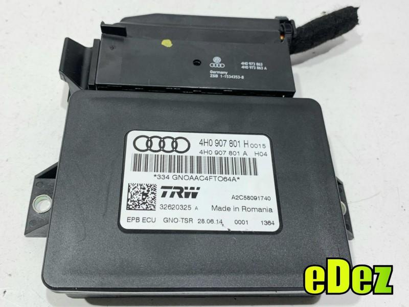 Modul frana de mana Audi A8 (2009-2017) [4H] D4 2.0 tdi CNHA 4H0907801H