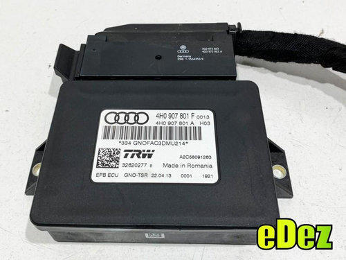Modul frana de mana Audi A8 (2009-2017) [4H] D4 4H0907801F