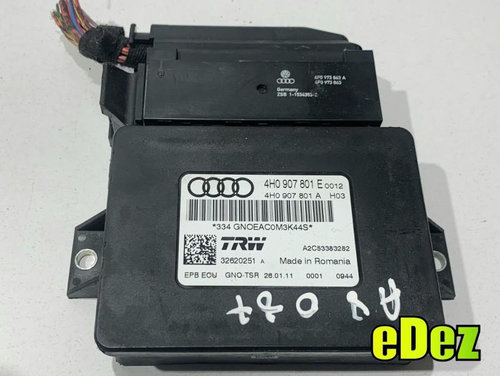 Modul frana de mana Audi Q5 (2008-2012) [8R] 3.0 tdi 4H0907801E