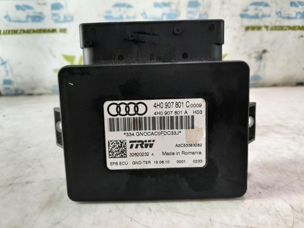 Modul frana mana 4H0907801C Audi A8 D4/4H [2010 - 2014] 4.2 tdi CDSB