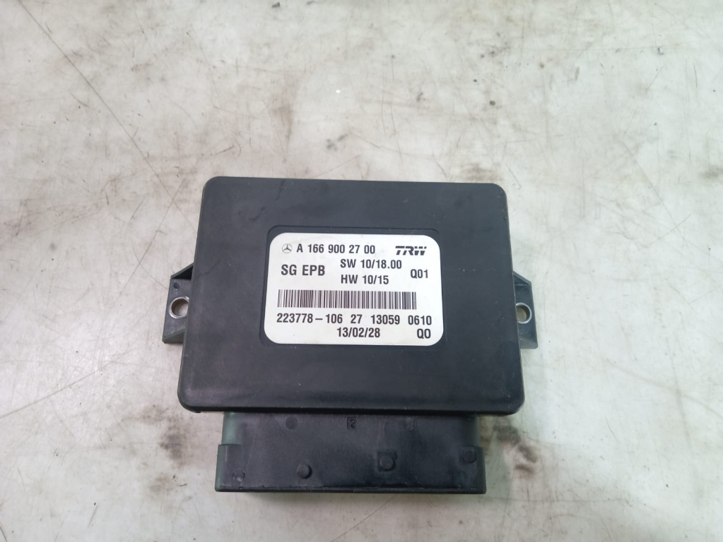 Modul frana mana A1669002700 Mercedes-Benz ML W166 [2011 - 2015] 2.2 cdi om651.960