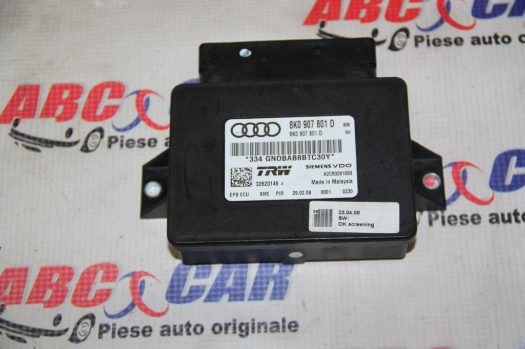 Modul frana mana Audi A5 8T 2008-2015 8K0907801D