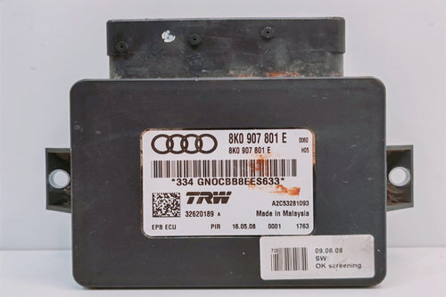 Modul Frana Mana Parcare 8K0907801E Audi A4 B8/8K [2007 - 2011]