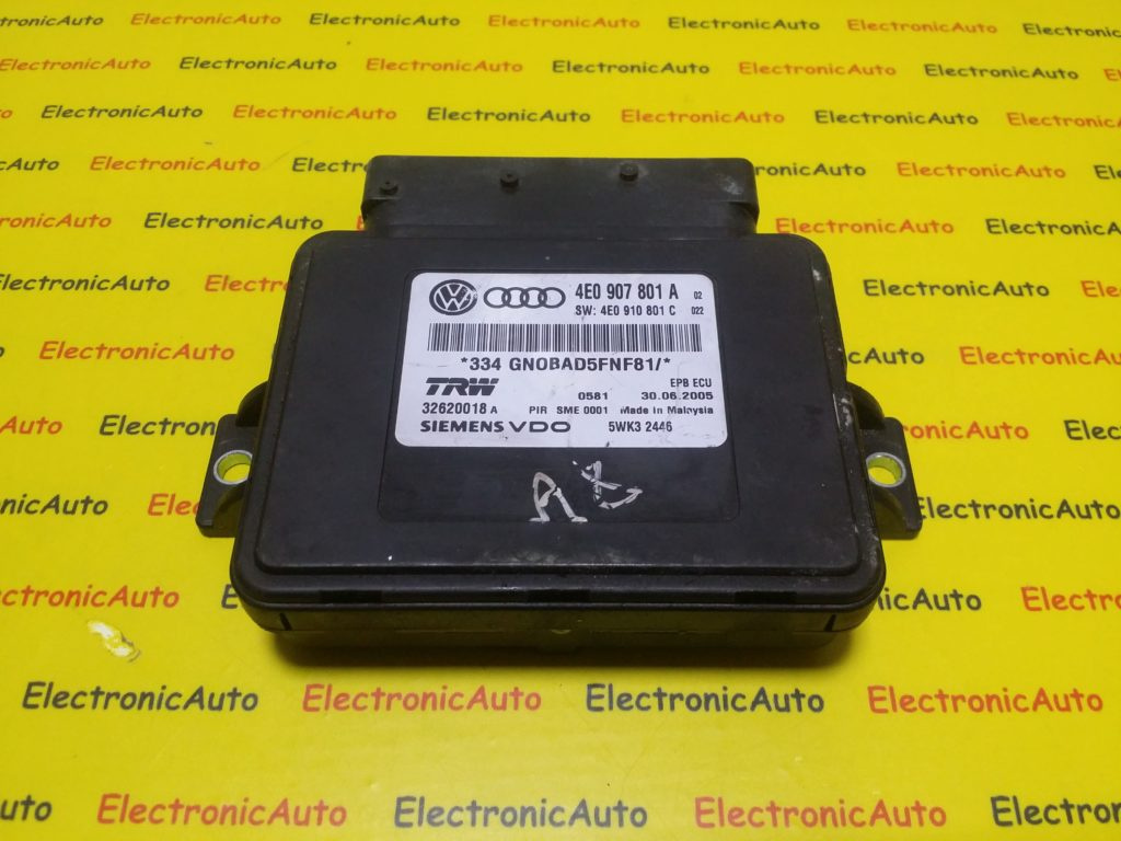 Modul frana TEMIC AUDI A8 4E0 907 801 A 