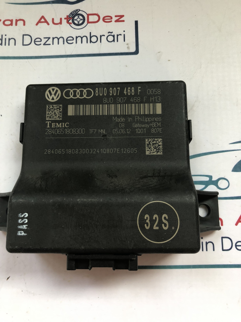 Modul Gateway Audi A1 2012, 8U0907468F