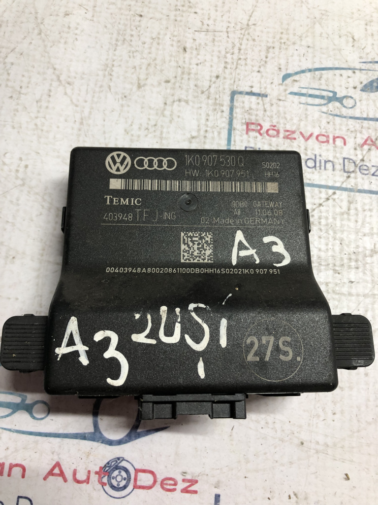 Modul Gateway Audi A3 2008, 1K0907530Q