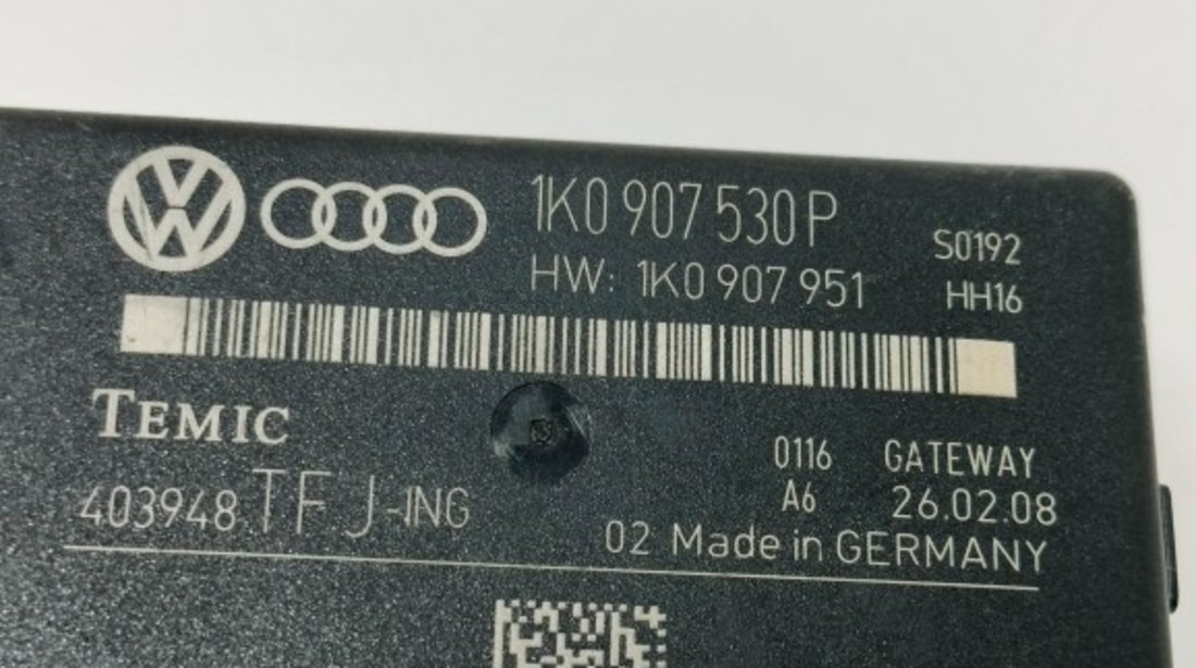Modul gateway Audi A3 8P 1K0907530P OEM 1K0907530P