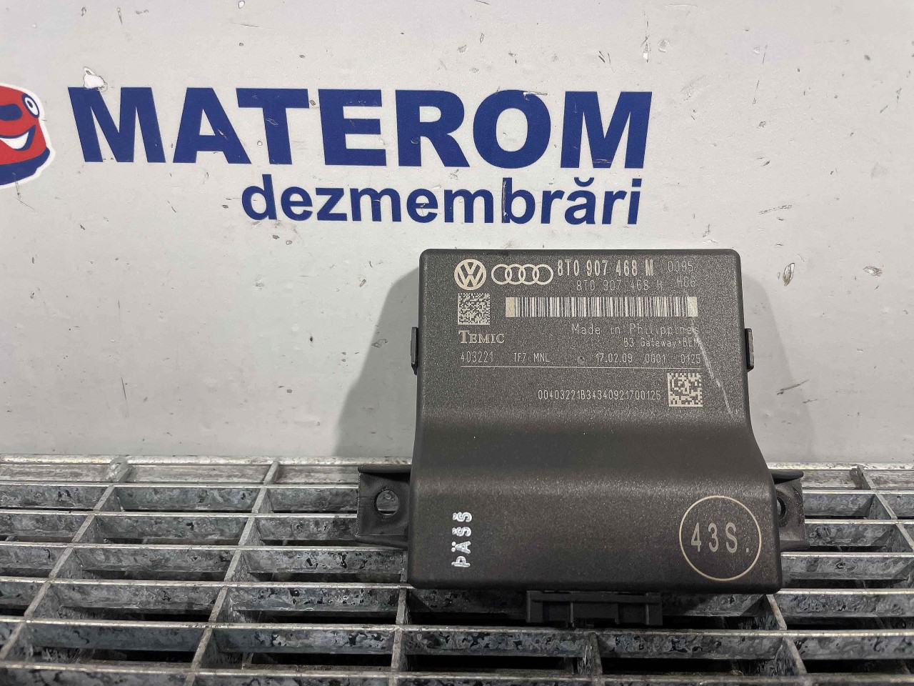 MODUL GATEWAY AUDI A4 2.0 TDI - (2007 2011)
