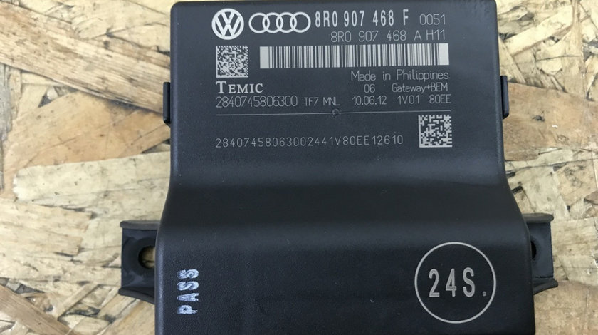 Modul gateway Audi A4 Av. qu. 2,0 TDI A4 sedan 2013 (8R0907468F)