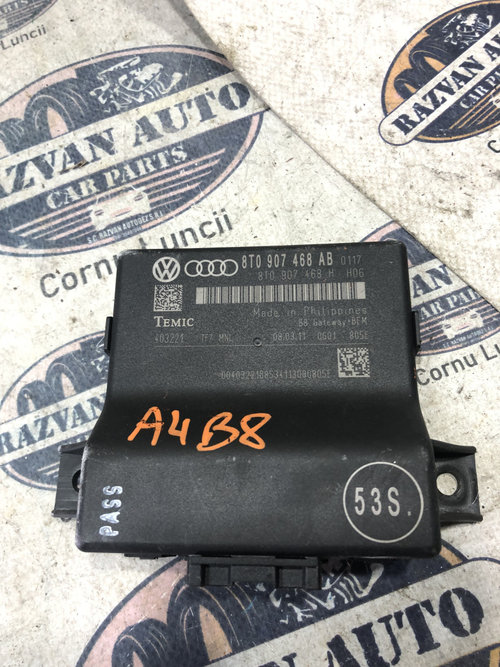 Modul Gateway Audi A4 B8 2011, 8T0907468AB