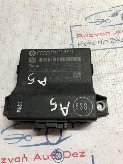 Modul Gateway Audi A5 2011, 8T0907468AB