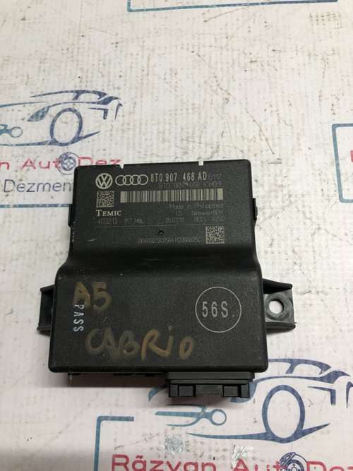 Modul Gateway Audi A5 2011, 8T0907468AD