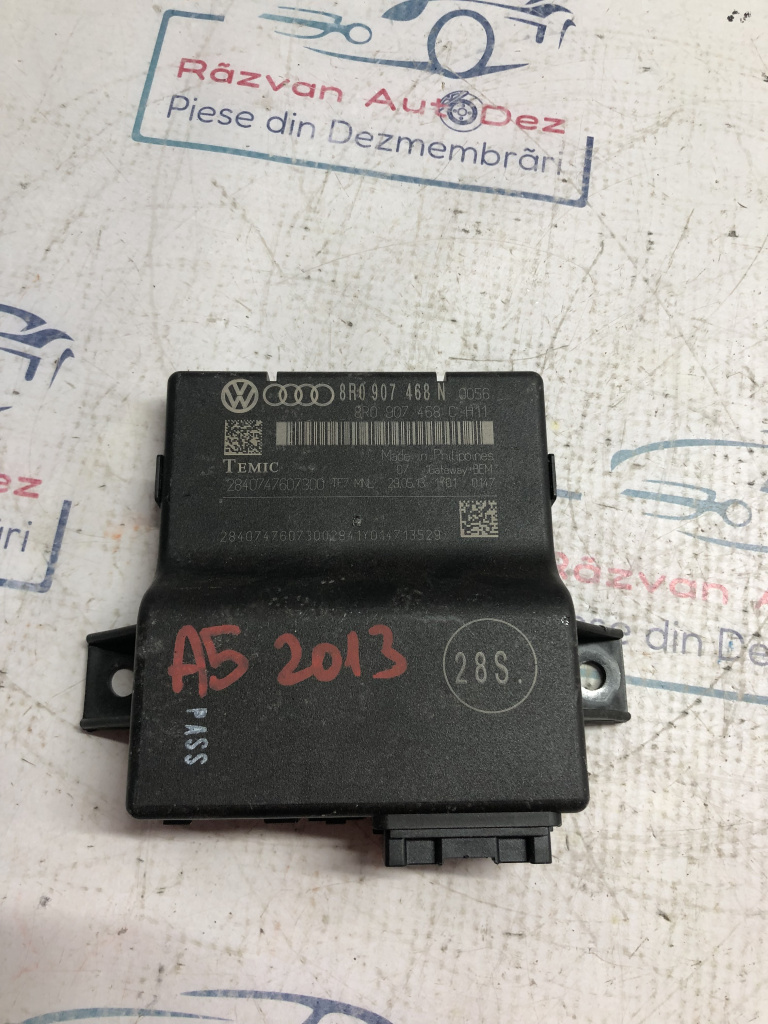 Modul Gateway Audi A5 2013, 8R0907468N