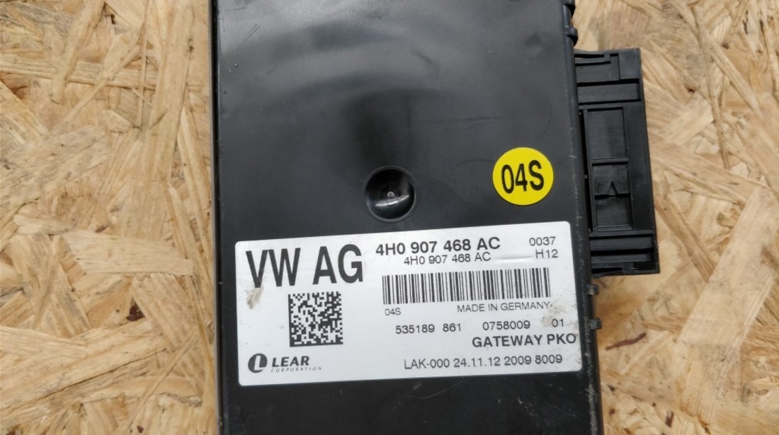 Modul Gateway Audi A8 4H D4 2010//2015