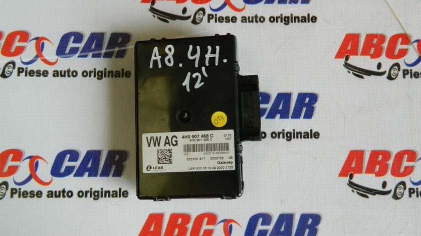 Modul Gateway Audi A8 D4 4H cod: 4H0907468C model 2014