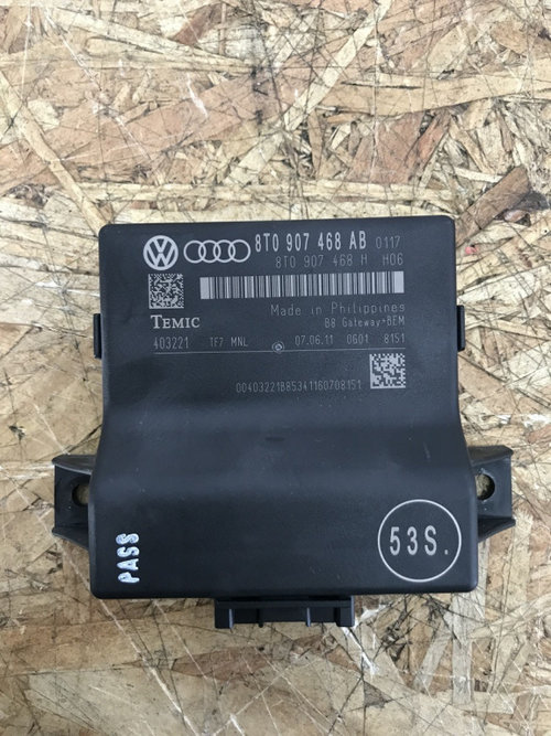Modul Gateway AUDI Q5 2.0 TDI QUATTRO manual sedan 2012 (8T0907468AB)