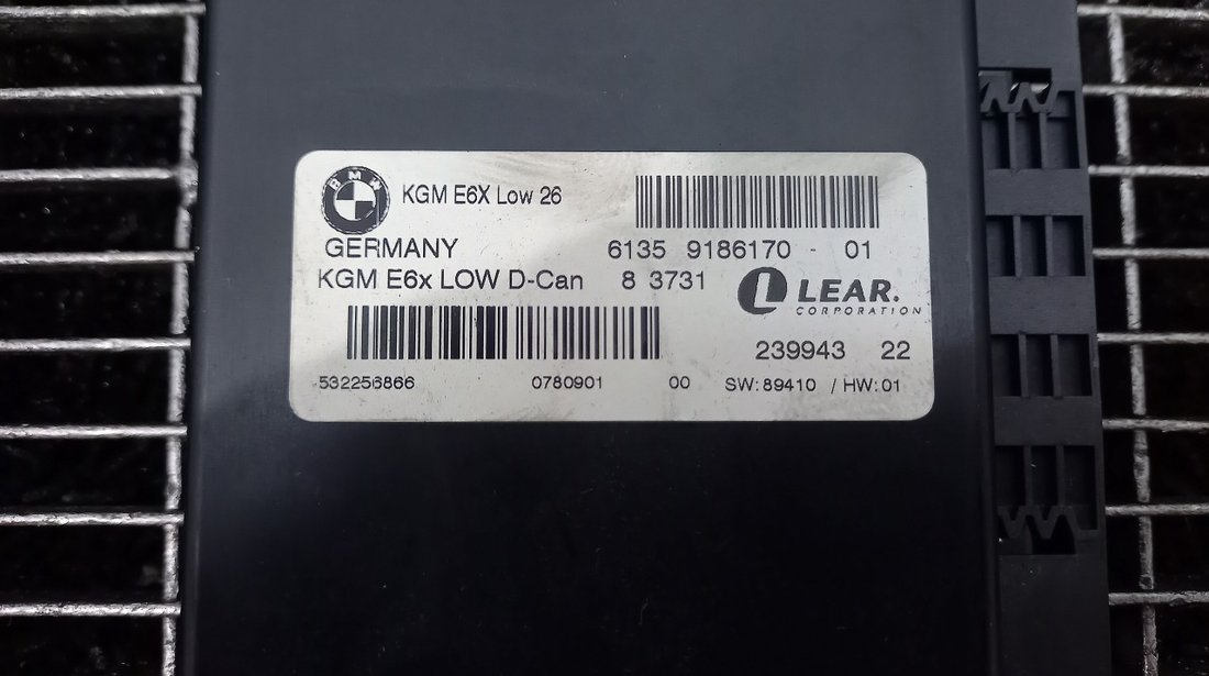 MODUL GATEWAY BMW SERIA 5 E 60 SERIA 5 E 60 2.0 D - (2007 2010)