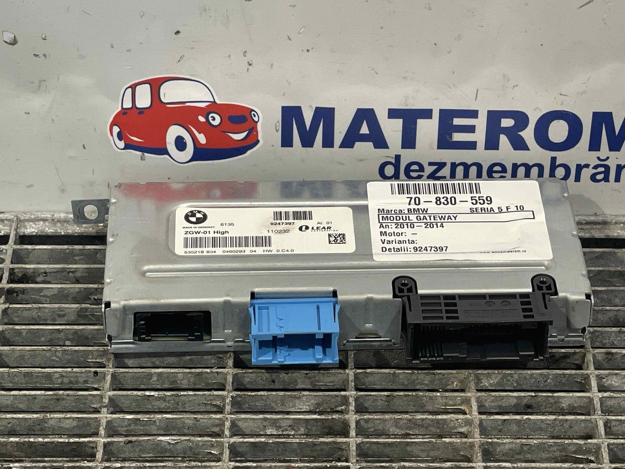MODUL GATEWAY BMW SERIA 5 F 10 - - (2010 2014)