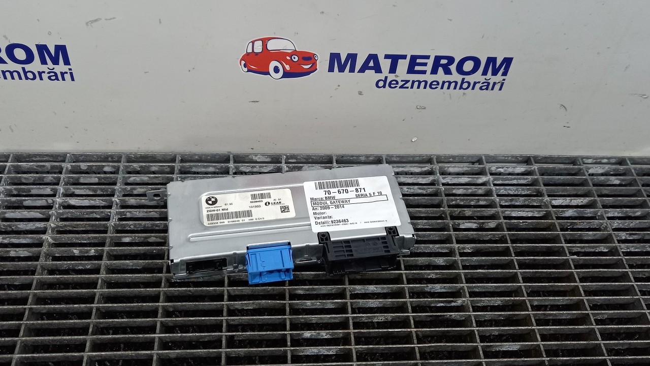 MODUL GATEWAY BMW SERIA 5 F 10 - - (2010