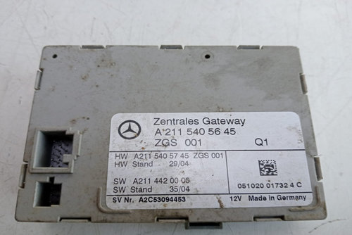 Modul gateway Calculator inchidere centralizata A2115405645 Mercedes-Benz E-Class W211 [facelift] [2...