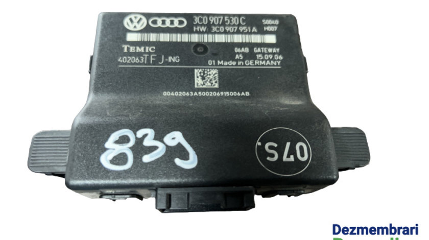 Modul Gateway Cod: 3C0907530C Volkswagen VW Passat B6 [2005 - 2010] wagon 5-usi 2.0 TDI MT (170 hp) Cod motor: BMR