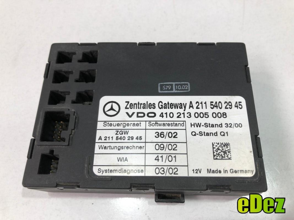 Modul gateway Mercedes E-Class (2002-2008) [W211] a2115402945
