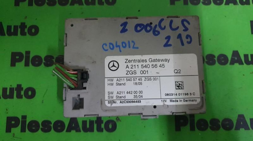 Modul gateway Mercedes E-Class (2002->) [W211] a2115405645