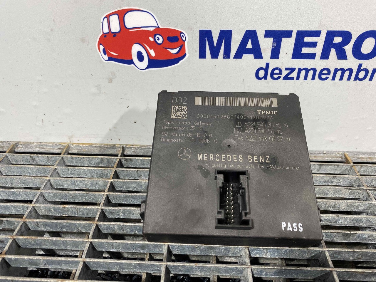MODUL GATEWAY MERCEDES S-CLASS - - (2006 2013)