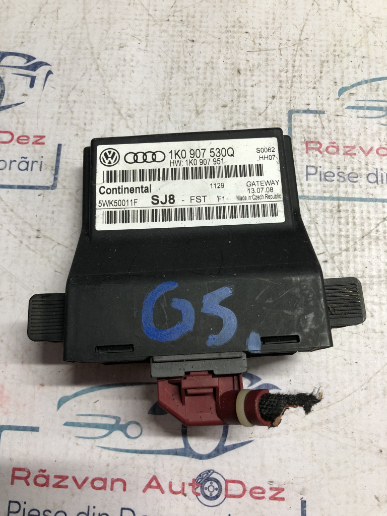 Modul Gateway Volkswagen Golf 5 2008, 1K0907530Q