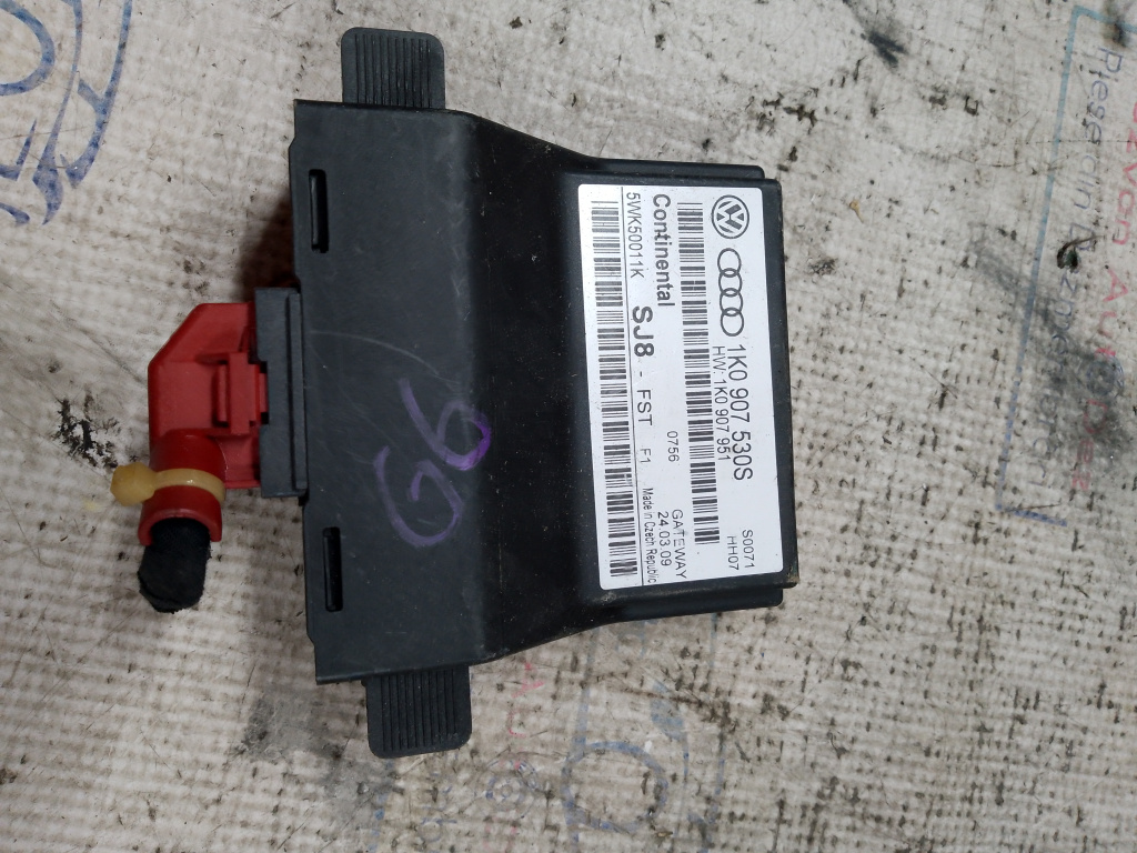 Modul Gateway Volkswagen Golf 6 2009, 1K0907530S