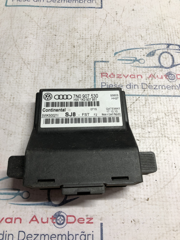 Modul Gateway Volkswagen Golf 6 2010, 7N0907530