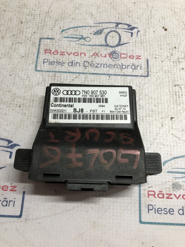 Modul Gateway Volkswagen Golf 6 2010, 7N0907530