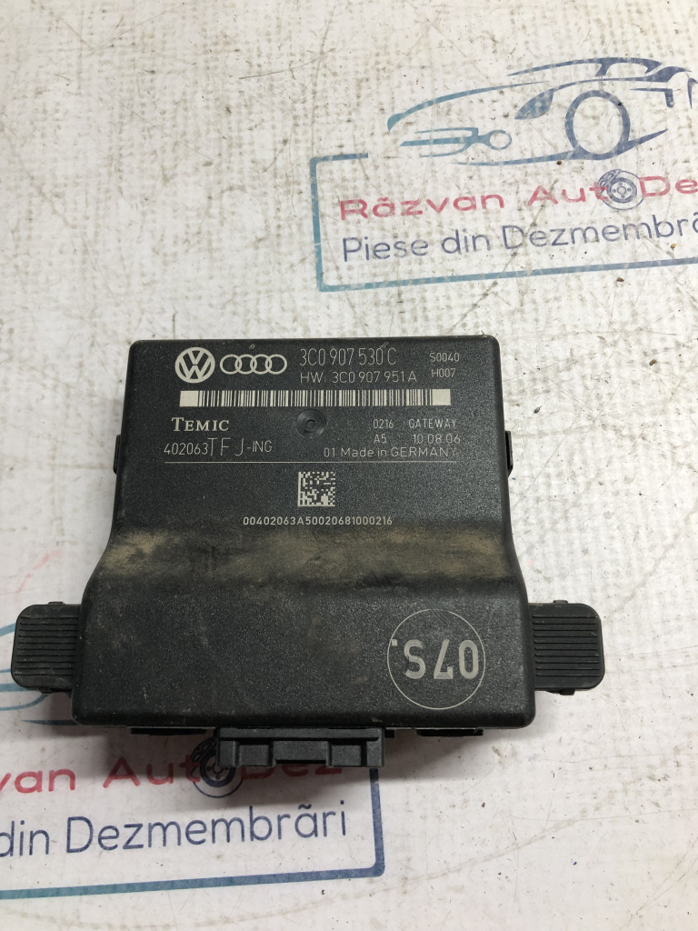 Modul Gateway Volkswagen Passat B6 2006, 3C0907530C