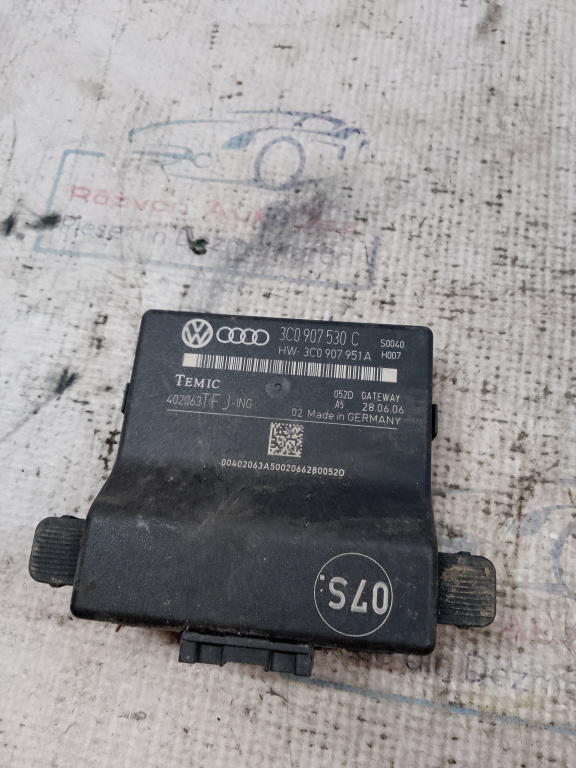Modul Gateway Volkswagen Passat B6 2006, 3C0907530C