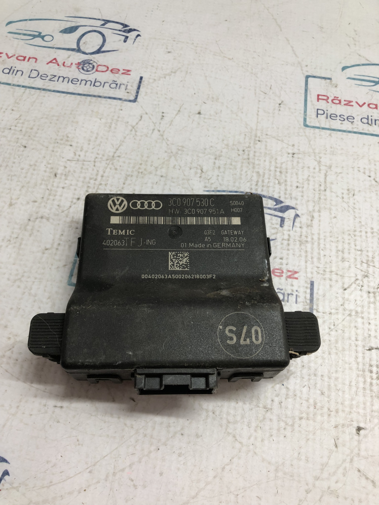 Modul Gateway Volkswagen Passat B6 2006, 3C0907530C