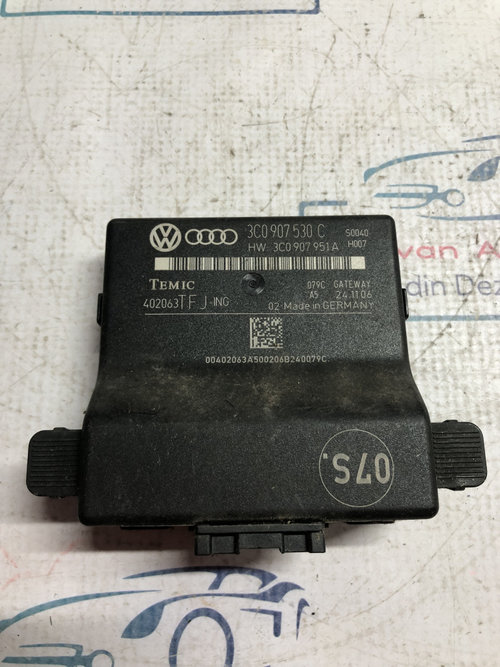 Modul Gateway Volkswagen Passat B6 2006, 3C0907530C